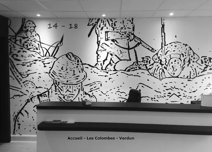 Szálloda Les Colombes Verdun-sur-Meuse